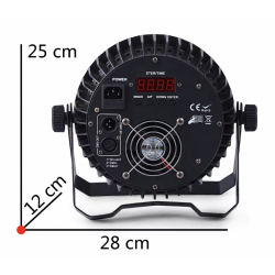 PAR LED 18x10W RGBW GLOWING 